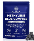 Echoes Of The Spring Methylene Blue Gummies 60 Count 5Mg Per Gummy 99.9% Pure Methylene Blue Supplement Supports Cognitive Function Mental Focus & Cellular Energy Antioxidant Support Vegan Non-Gmo Daily Supplement