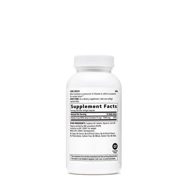 Gnc Beta-Carotene 15Mg | A Precursor To Vitamin A Which Is Essential For Normal Vision | 360 Softgels