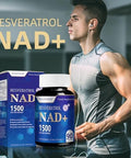 Nad Supplement - Liposomal Nad+ Supplement With Resveratrol 90 Count (1500Mg)