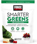 Force Factor Better Turmeric Joint Support Supplement For Extra Strength Joint Health & Smarter Greens Superfood Chews Greens And Superfoods With Probiotics Antioxidants