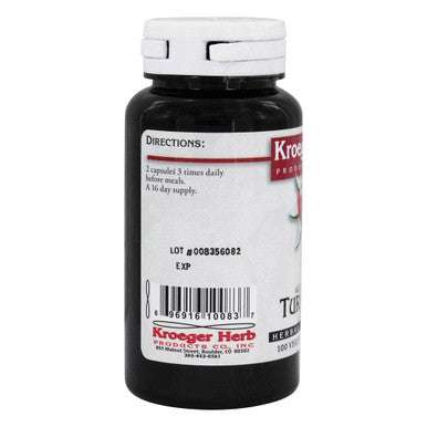 Kroeger Herb Turmeric, 100 Count