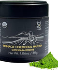 FKRO Pinnacle Okumidori Ceremonial Reserve Matcha | USDA Organic 1st Harvest Green Tea Powder from Uji Kyoto | Fresh Monthly from Japan | 30g Tin