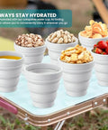 Kirkland Signature Dry Roasted Macadamia Nuts, 1.5 lbs. Item 1195303. Bundle with MORALZA Silicone Collapsible Cup 200ml - 2 Items