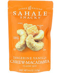 Glazed Mix, ,Tangerine Vanilla Cashew-Macadamia, 4 oz- pack of 4