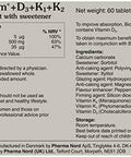 Pharma Nord Bio-Calcium + D3 + K1 + K2 60 Tablets (Pack of 2)