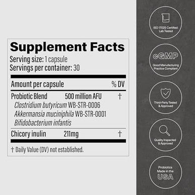 Pendulum Glp-1 Probiotic (30 Capsules, 1-Pack) And Polyphenol Booster (60 Capsules, 1-Pack)