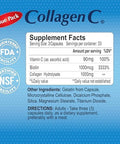 Collagenc Hydrolysate By Alfa Vitamins Contains Biotin And Vitamin C 100 Capsules Each 2 Pack