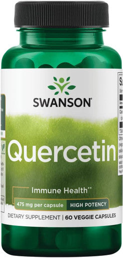 Swanson High Potency Quercetin - Antioxidant Defense - (60 Veggie Capsules)