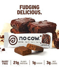No Cow Protein Bar Chocolate Fudge Brownie