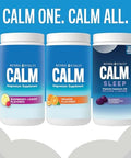 Natural Vitality Calm Magnesium Supplement AntiStress Gummies Vegan GlutenFree Orange Flavor 120 Gummies