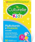 Culturelle Kids Complete Chewable Multivitamin + Probiotic For Kids and Immune Defense Probiotic With Vitamin C