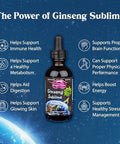 Dragon Herbs Ginseng Sublime Dropsall Natural Extract Supplement To Support Energy Stress Focus Skin Endurance Lungs Immune Healthamerican Red And White Ginseng2 Fl. Oz