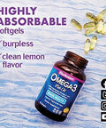 Bluebonnet Nutrition Omega3 Brain Formula Natural Wild Caught Triglyceride Form Dha 1000 Mg Epa 210 Mg Highly Concentrated Cognitive Health & Wellness Support Supplement120 Count
