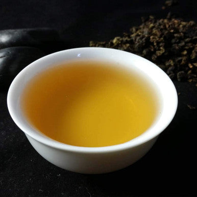 Fullchea - Anxi Black Dragon Oolong Tea - Roasted Oolong Tea Loose Leaf - Black Dragon Oolong Tea with Toasted Flavor (8.8oz / 250g)