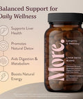 More Longevity & Wellbeing Liver Cleanse Detox & Repair 60 Caps