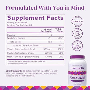 Barimelts Path To Bariatric Success Pack - Multivitamin With Iron, Calcium Citrate, And Adek