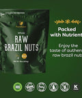 PuroRaw Brazil Nuts Raw 1lb, Raw Brazil Nuts. Brazil Nuts Unsalted - Brazil Nuts- All Natural, Non-GMO, Vegan Brazil Nuts- Brazil Nuts Bulk 16oz