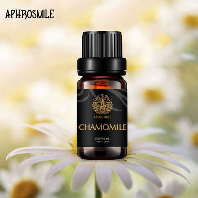 Aromatherapy Essential Oils, Chamomile Aromatherapy Essential Oils (0.33 oz - 10ml), 100% Pure Essential Oils Chamomile Scent for Diffuser, Humidifier, Massage, Aromatherapy, Skin & Hair Care