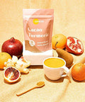 Golde - Superfood Latte Blend - Cacao Turmeric - Plant Based W/Turmeric, Cacao, & Coconut Milk Powder - Healthy Hot Cocoa - Coffee Replacement - Vegan, Keto, & Sugar- - 30 Servings