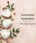 Qrxlabs Shea Foot Cream 4 Oz - Hydrating & Cooling Formula With 15% Shea Butter Spearmint Vitamin E Glycolic Acid - Non-Greasy Quick-Absorbing Paraben- - Repair Dry Cracked Feet