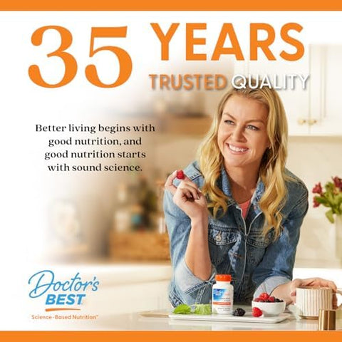 DoctorS Best Vitamin C Powder With QC Healthy Immune System Brain Eyes Heart And Circulation Joints Sourced From Scotland 250G 8.8 Ounce