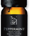 Peppermint 10ml - Bonnie House Essential Oils 100% Organic ACO and USDA Certified Organic, Therapeutic Grade and Aromatherapy Use for Massage, Diffuser, Air Humidifier, Gift Set and Kit