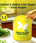 Lesweet Monk Fruit Sweetener 16 oz and Lesweet Classic Zero Calorie Sweetener, Erythritol Sweetener with Stevia Extract 16 oz