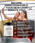 Biohack Health #1 Weight Loss Pills For Women & Men Appetite Suppressant, Belly Fat Burner Supplement, Metabolism Booster, Carb Blocker Diet Pills That Work Fast - 60 Servings