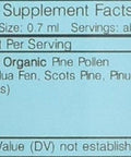 Pine Pollen B120 Alcohol-Free Herbal Extract Tincture, Concentrated Liquid Drops Natural (Song Hua Fen, Scots Pine, Pinus Sylvestris) 4 fl oz