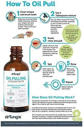 DR TUNGS Oil Pulling Concentrate, 1.7 Fluid Ounce