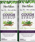 Herbion Naturals Ivy Leaf Cough Syrup With Thyme & Licorice 5 Fl Ozsoothes Throat For Adults Kids 13 Months+ Sugar With Stevia 2 Packs