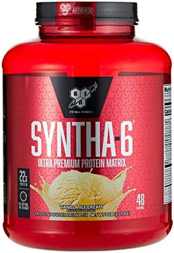 Bsn Syntha6 Protein Powder Vanilla Ice Cream 80 Ounce