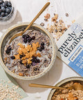 Purely Elizabeth, Blueberry Walnut, Superfood Oatmeal Pouch 8oz (8oz Bag), Collagen, Gluten-Free, Organic Oats (Pack of 2)