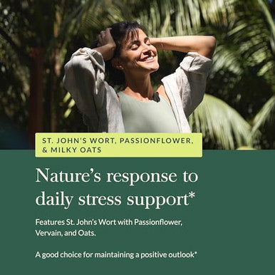 Gaia Herbs Emotional Balance Stress Support Supplement To Help The Body Cope With Stress With St. John'S Wort Passionflower Vervain And Oats 60 Vegan Liquid Phytocapsules (20Day Supply)