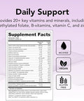 Theralogix Companion Multivitamin and Mineral Supplement 90Day Supply Supplement for Women and Men Without Iron Vitamin D or Vitamin K B Vitamins Zinc and Magnesium NSF Certified 90 Tablets