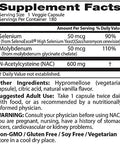 Doctor'S Best Nac Detox Regulators With Seleno Excell Nongmo Vegetarian Gluten&Soy 180 Veggie Caps 180Count