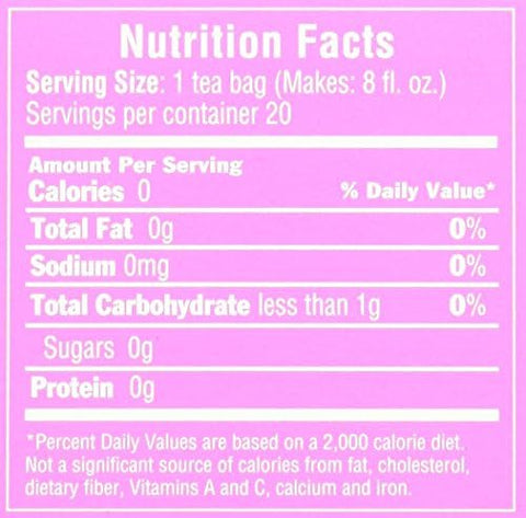 Triple Leaf Tea Bags, Mulberry Leaf, 20 Count