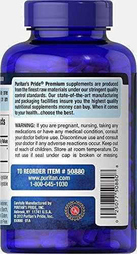 Puritan'S Pride L-Arginine 1000 Mg-100 Capsules