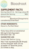 HerbEra Bloodroot Tincture B60 Alcohol-Free Extract, Super-Concentrated Responsibly farmed Bloodroot (Sanguinaria Canadensis) Dried Root (2 Fl Oz)