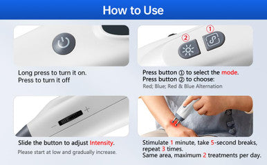 Leawell Electronic Acupuncture Pen Electric Meridian Acupressure Point Tool Massage Pulse Therapy Device For Pain Relief Rechargeable