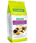 Seitenbacher Gluten Free Muesli Cranberry Natural Cereal, 13.2 Ounce