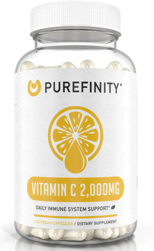 Vitamin C 2000Mg Capsules ÃƒÂ¢Ã¢â€šÂ¬Ã¢â‚¬Å“ Double Strength, High Absorption Supplement, Powerful Antioxidant Properties, 120 Capsules (1 Month Supply)