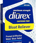 Diurex Caffeine Bloat Relief Maximum Strength Relieve Water Bloat Discomfort Up To 6 Hours Of Relief 48 Count