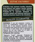 Nature's Truth Ultimate Probiotic-10 111 mg Quick Release Capsules - 60 ct, Pack of 2