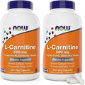 Now Foods Lcarnitine 500 Mg 240 Veg Caps (Pack Of 2)