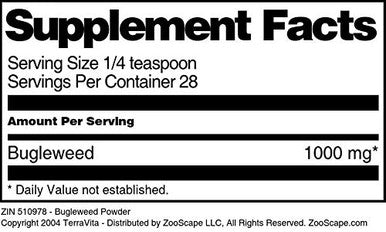 Terravita Bugleweed Powder (1 Oz, Zin: 510978) - 2 Pack