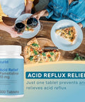 Curist Famotidine 10Mg Bulk Pack (300 Count Tablets) Acid Reflux Medicine For Heartburn Relief Otc Maximum Strength Stomach Acid Reducer Anti Acid Relief Tablets For Indigestion Heartburn Relief