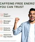Noor Vitamins Energy+ Multivitamin Halal Vitamin for Energy Production and Immunity 26 Vitamins and Minerals Black Seed Dates Honey for Men and Women. Gelatin Free 2 Month Supply