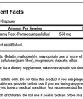 Swanson Premium Brand American Ginseng 550 Milligrams 100 Capsules