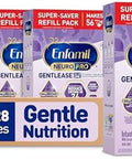 Enfamil Neuropro Gentlease Baby Formula Brain Building Dha Humo6 Immune Blend Designed Promote Softer Stools Baby Milk 35.2 Oz (Pack Of 4)